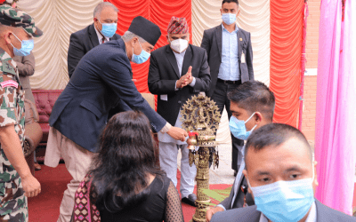 PM Deuba inaugurates newly-reconstructed Namuna Machhindra school